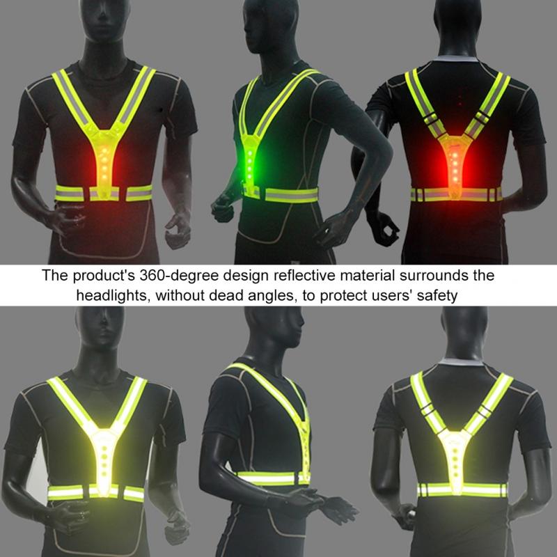 Need Safer Runs at Night. Discover Reflective Straps for Improved Visibility