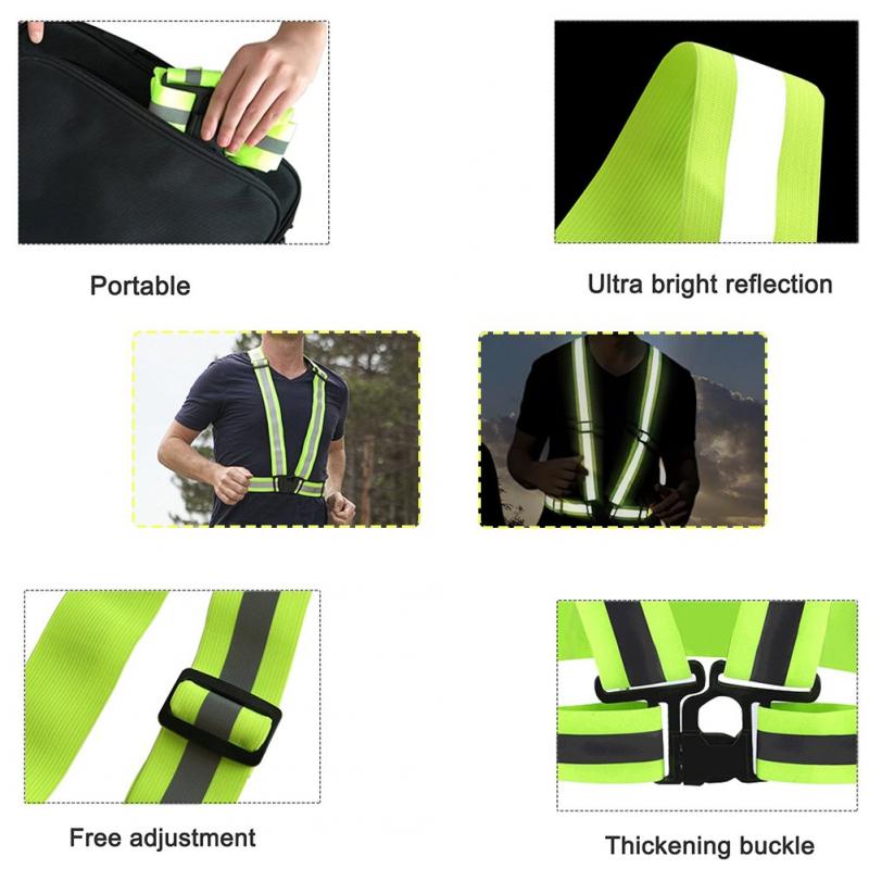 Need Safer Runs at Night. Discover Reflective Straps for Improved Visibility