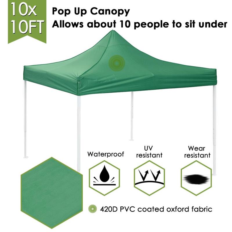 Need Shade Fast This Summer. Consider the Ez Up Patriot 10x10 Canopy