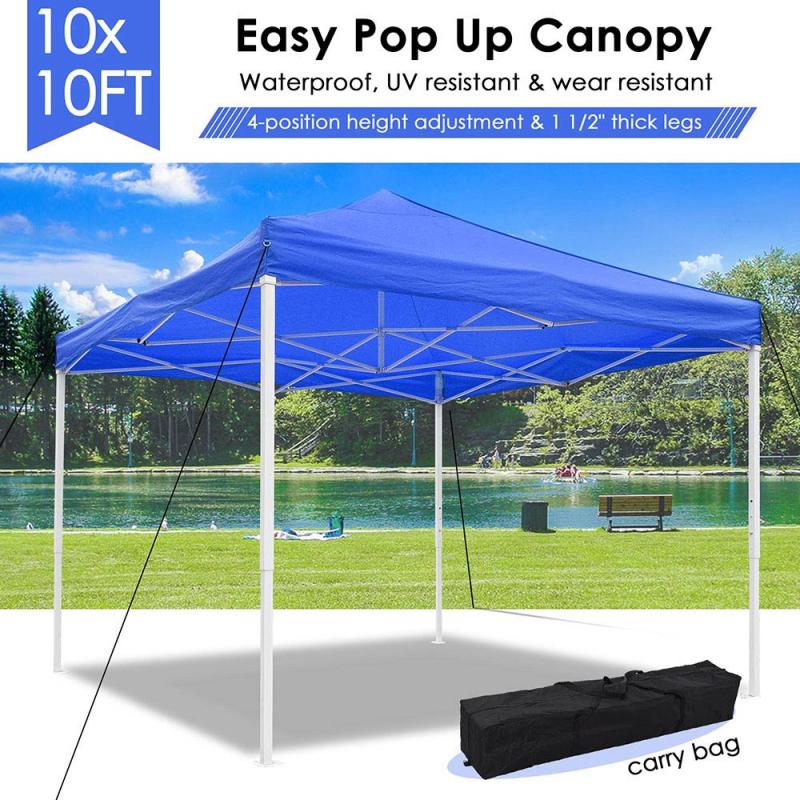 Need Shade Fast This Summer. Consider the Ez Up Patriot 10x10 Canopy