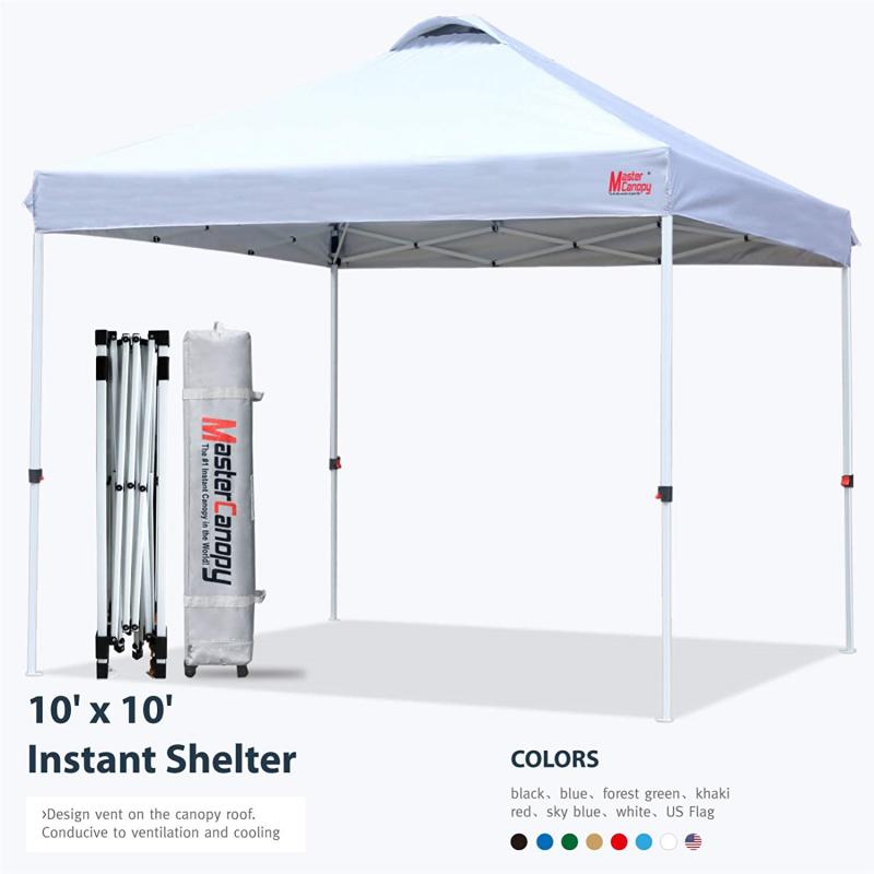 Need Shade Fast This Summer. Consider the Ez Up Patriot 10x10 Canopy