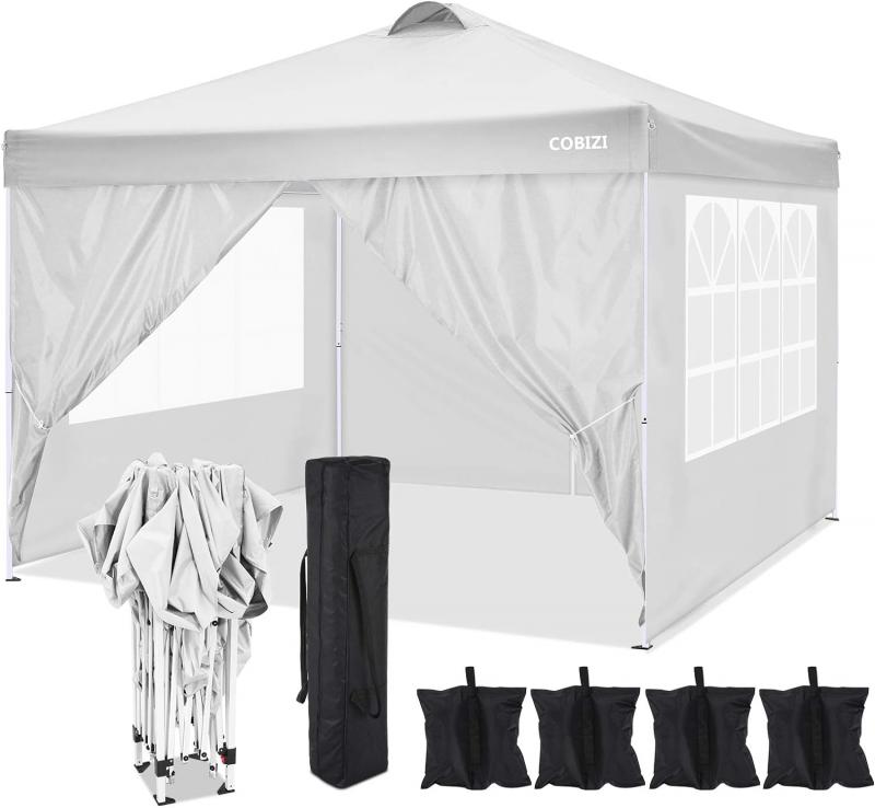 Need Shade for a 10x10 Canopy. Try These 10x10 Sidewalls for Instant Cover