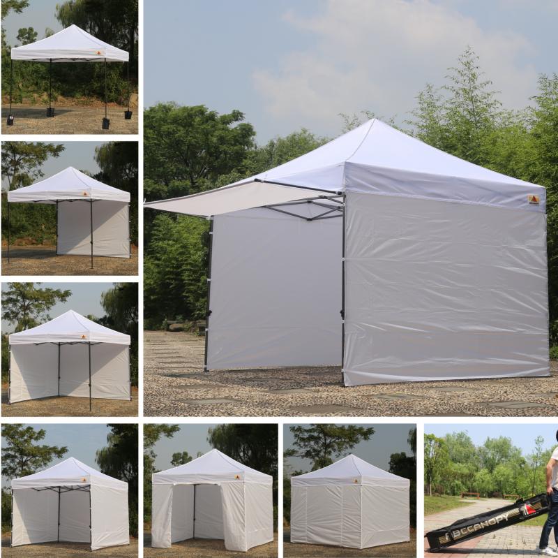 Need Shade for a 10x10 Canopy. Try These 10x10 Sidewalls for Instant Cover