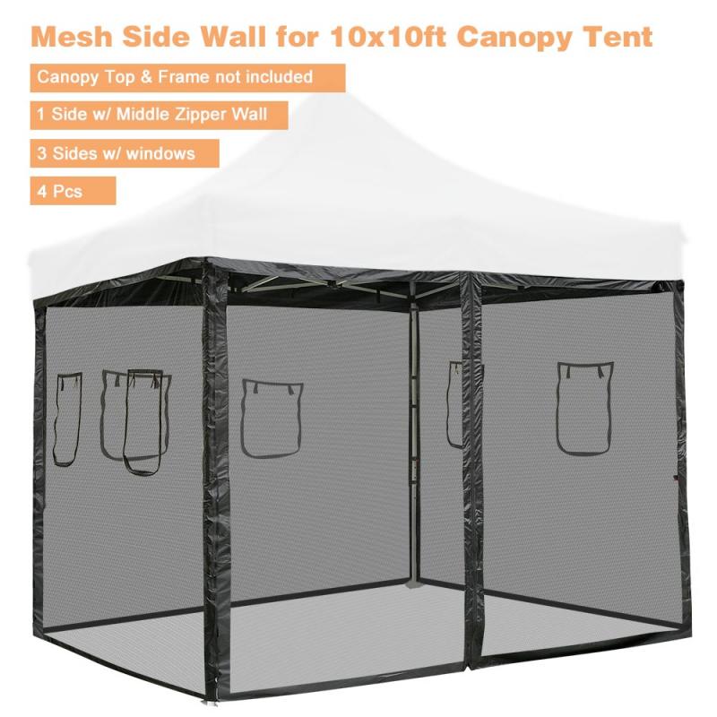 Need Shade for a 10x10 Canopy. Try These 10x10 Sidewalls for Instant Cover