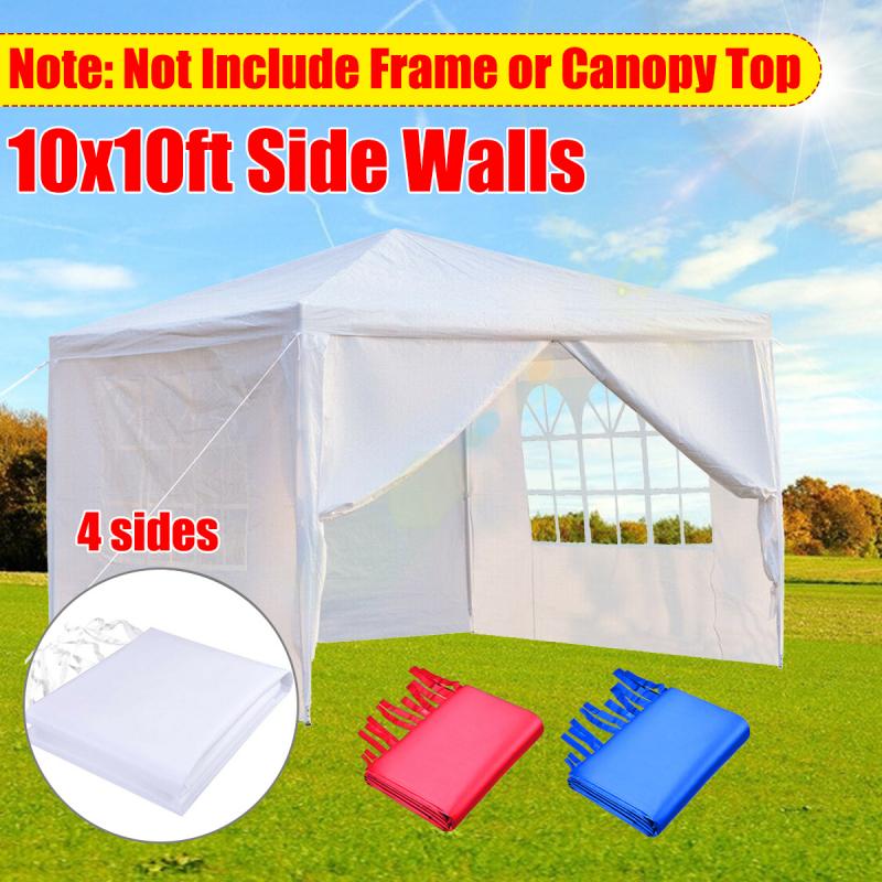 Need Shade for a 10x10 Canopy. Try These 10x10 Sidewalls for Instant Cover