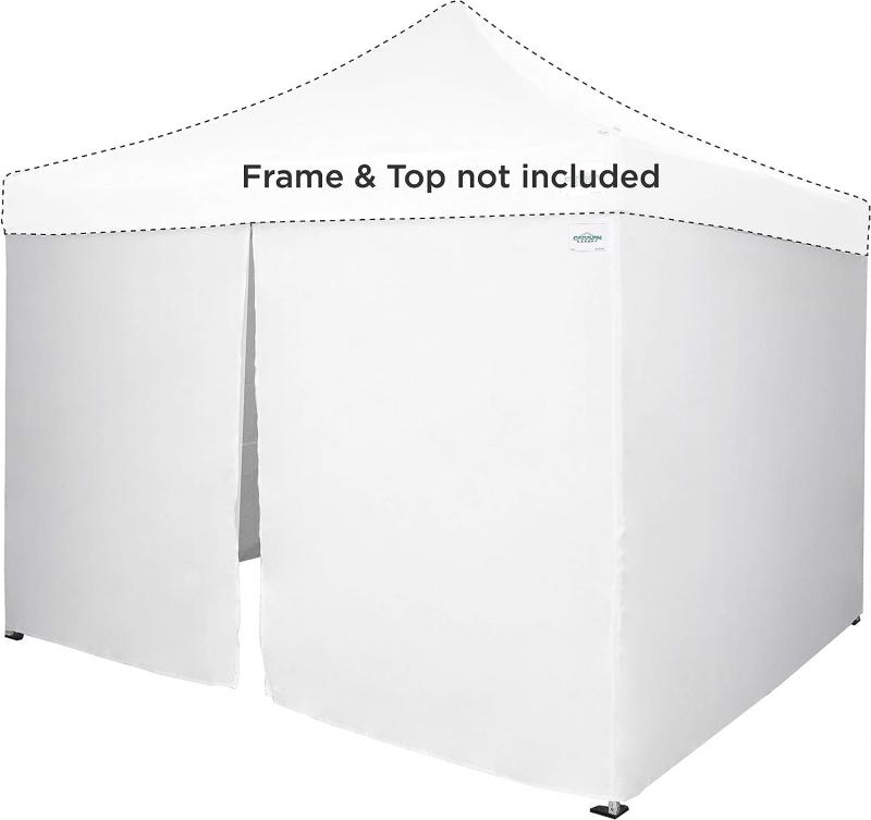 Need Shade for a 10x10 Canopy. Try These 10x10 Sidewalls for Instant Cover