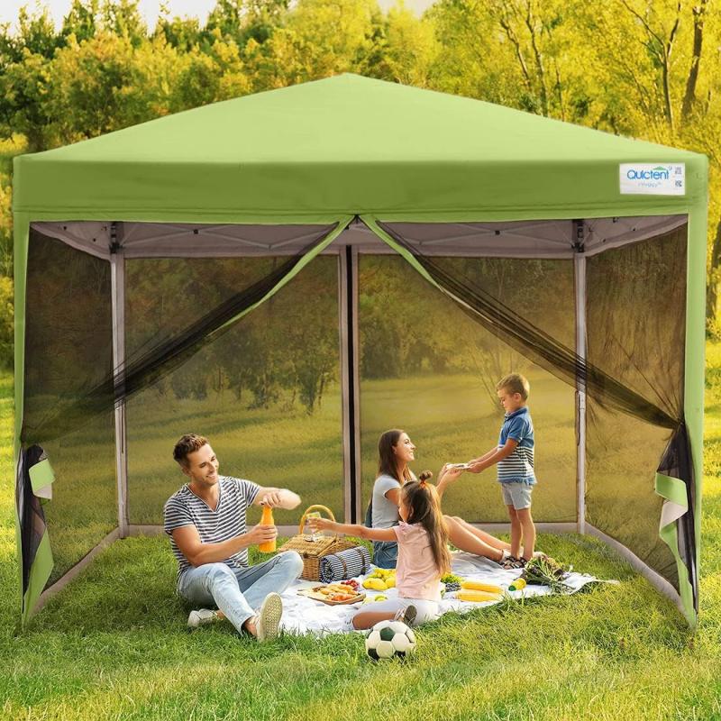 Need Shade for a 10x10 Canopy. Try These 10x10 Sidewalls for Instant Cover