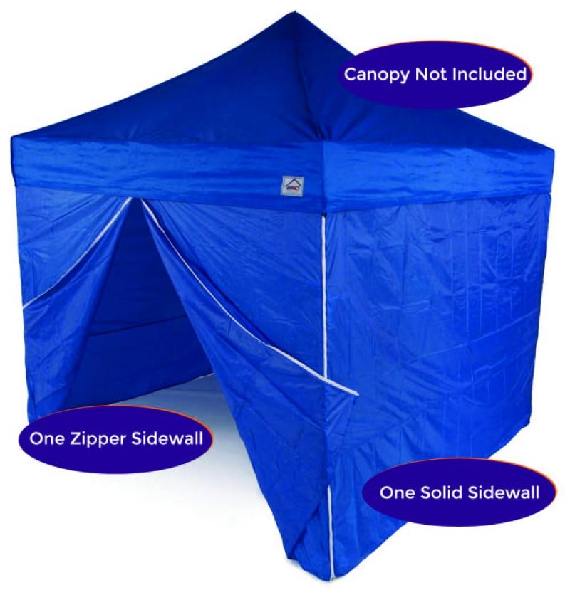 Need Shade for a 10x10 Canopy. Try These 10x10 Sidewalls for Instant Cover