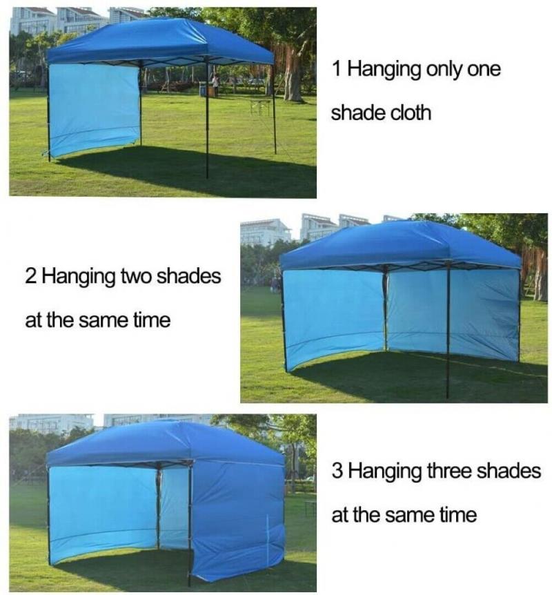 Need Shade for a 10x10 Canopy. Try These 10x10 Sidewalls for Instant Cover