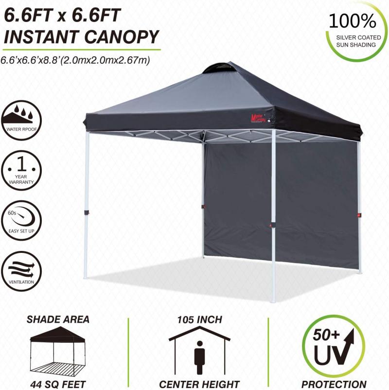 Need Shade for a 10x10 Canopy. Try These 10x10 Sidewalls for Instant Cover