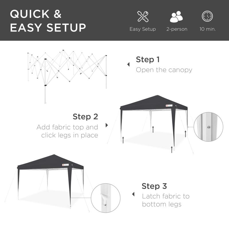 Need Shade in Alabama This Year. Discover the Best 10x10 Canopy Tents