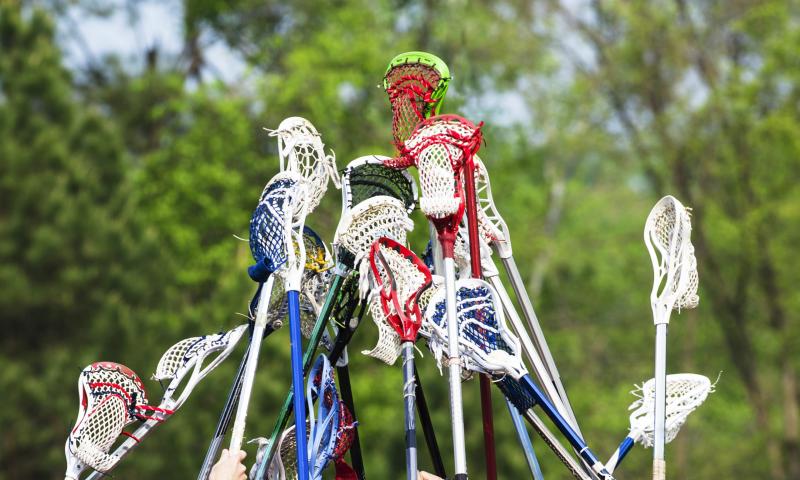 Need To Organize Your Lacrosse Sticks. Here