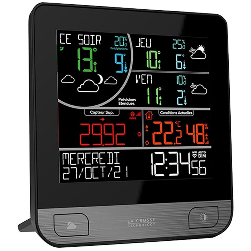 Never Check Forecast Again. : La Crosse Technology Wireless Stations For Inside & Out