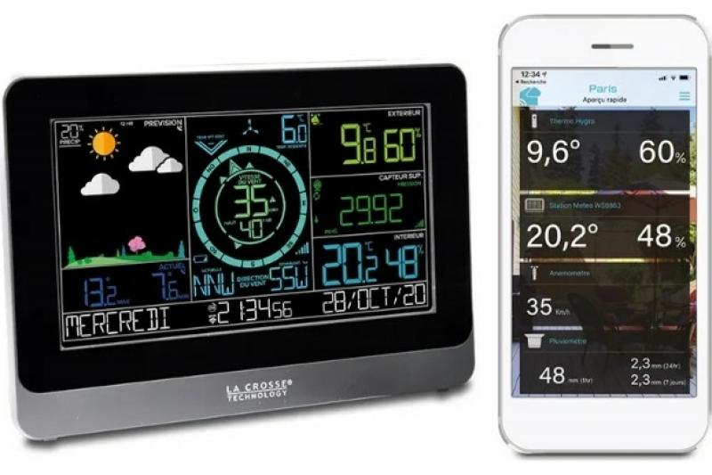 Never Check Forecast Again. : La Crosse Technology Wireless Stations For Inside & Out