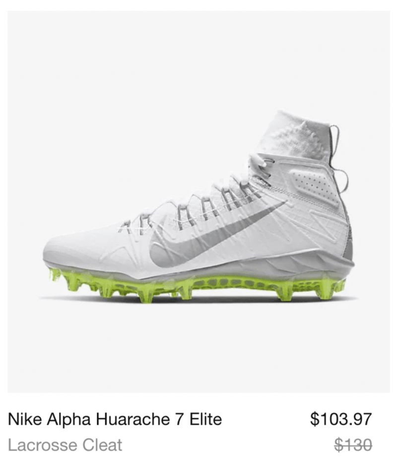 Nikes Newest Lacrosse Cleat Innovation  A Review of the Alpha Huarache 7 Pro