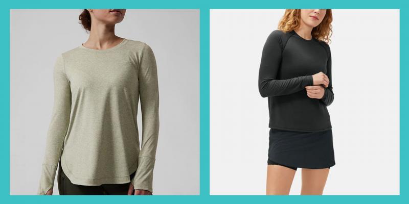 On the Hunt for the 15 Best Long Sleeve Exercise Tops for Women. Look No Further