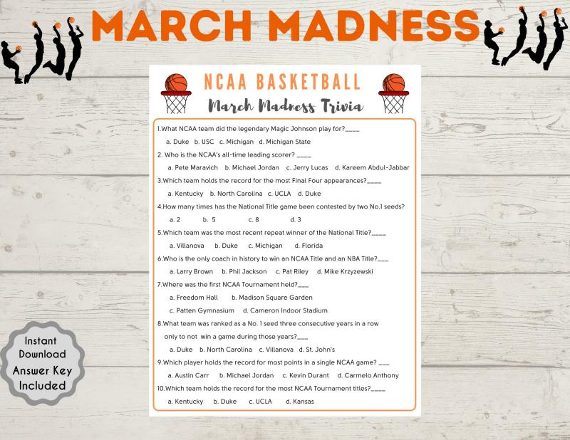 Participate in Exciting Bracket Challenges With Friends This March Madness