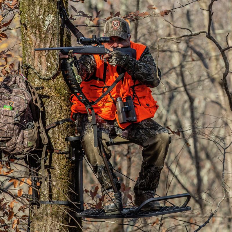 Ready for a Thrilling Hunt This Season. : The Summit 180 Max SD Climbing Treestand is a Game Changer