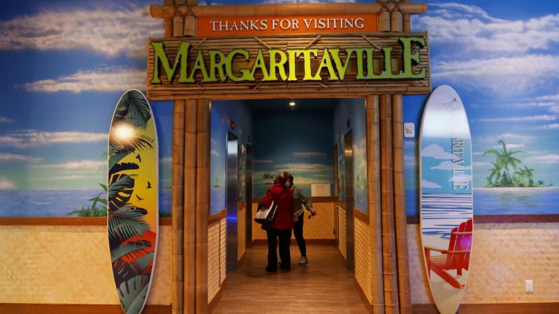 Ready for a Tropical Upgrade. Margaritaville Clocks Bring Paradise Home