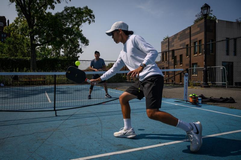 Ready for Pickleball Fun in Your Driveway. The Monarch Pickleball Game Set Has Everything You Need