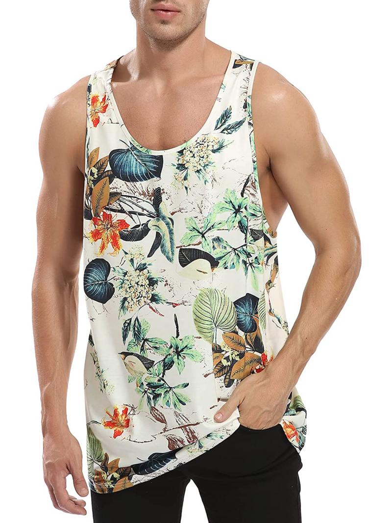 Ready for Summer Sun. Try These Stylish Sleeveless Tank Tops for Men