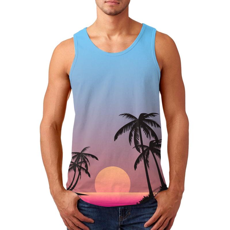 Ready for Summer Sun. Try These Stylish Sleeveless Tank Tops for Men