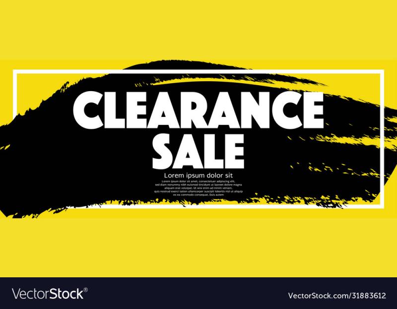 Ready for Winter. Grab Deals During the Annual Clearance Sale