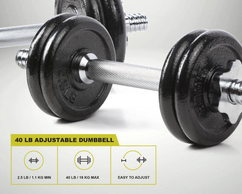 Ready to Bulk Up Your Arms This Year: Discover the Best Adjustable Dumbbell Sets That Go to 50 Lbs