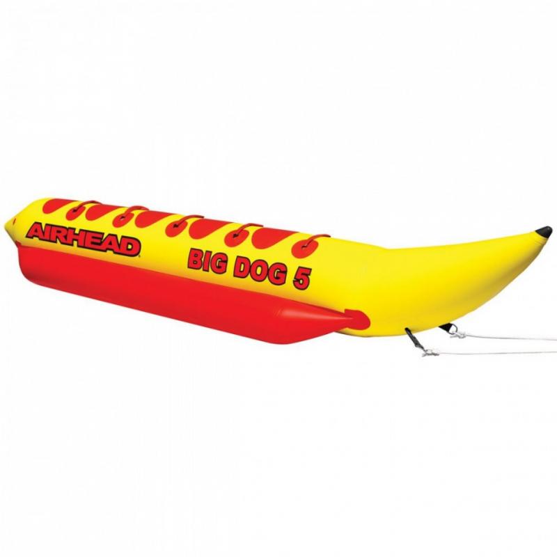 Ready To Get Wet With A 3-Person Inflatable Ride This Summer. Try An Airhead Hot Dog Towable