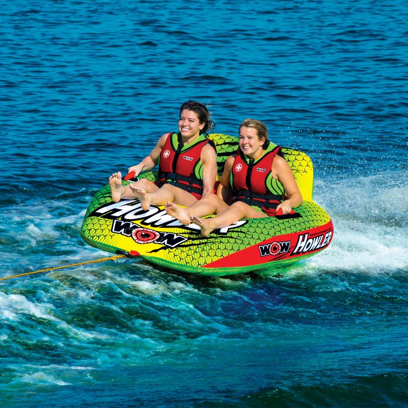 Ready To Get Wet With A 3-Person Inflatable Ride This Summer. Try An Airhead Hot Dog Towable