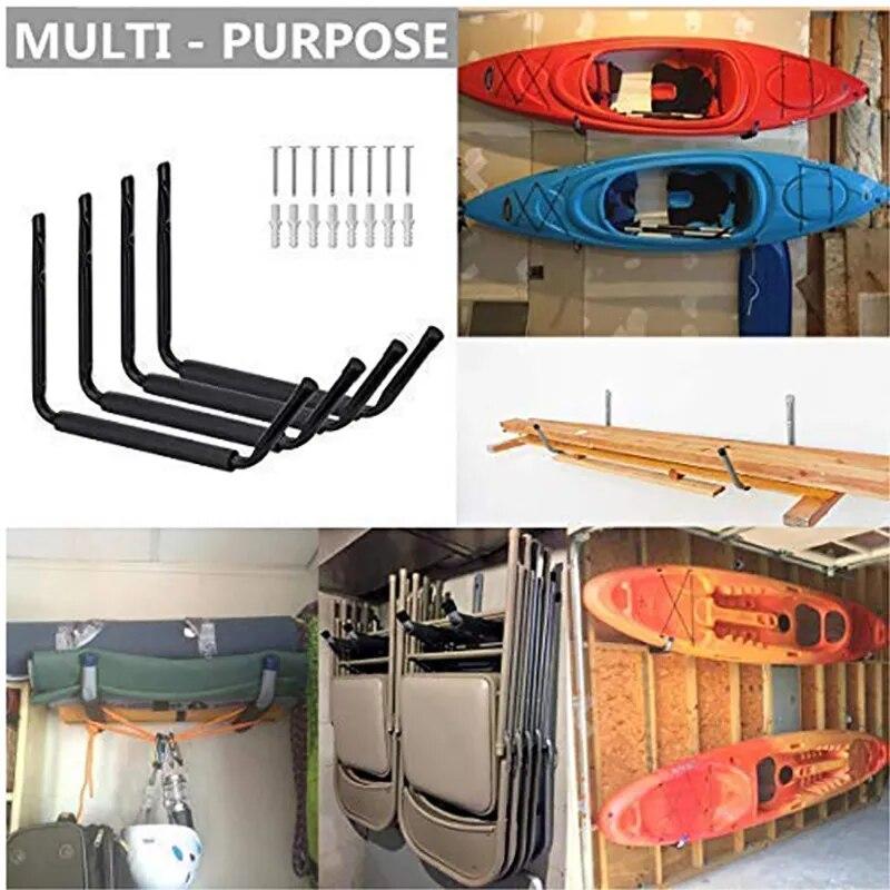 Ready to Hang Ordinary Kayaks on Walls. Here