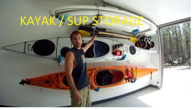 Ready to Hang Ordinary Kayaks on Walls. Here