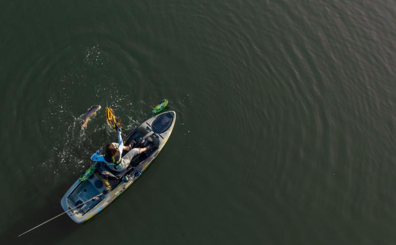 Ready to Kayak Faster This Year. Try the Perception Crank 10 Pedal Kayak