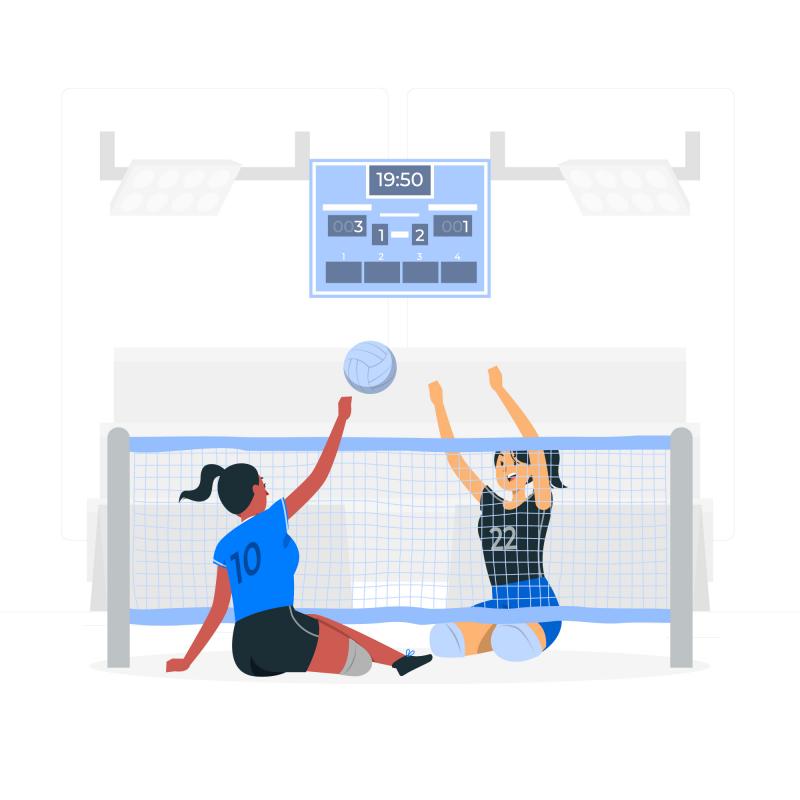 Ready to Set Up Your Own Indoor Volleyball Court. Here