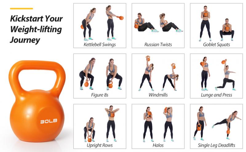 Ready to Tone Up This Year. 15 Must-Know Kettlebell Exercises to Try Now