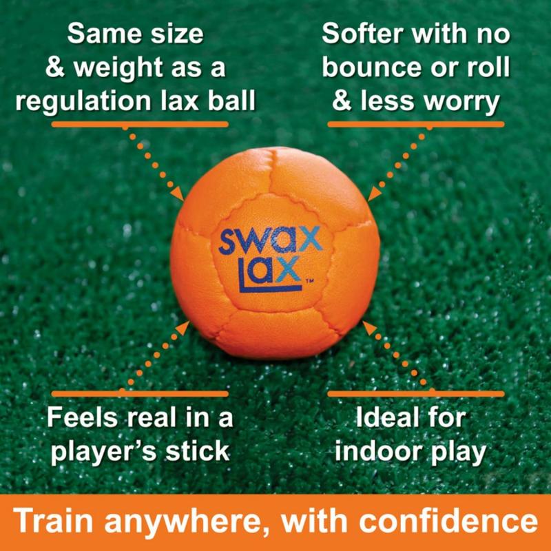 Replace Hard Balls with Soft Swax Ones: Why Every LAX Player Needs No-Bounce Lacrosse Balls