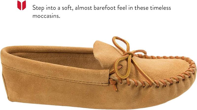 Searching for Handsewn Comfort. Discover the : Minnetonka Moccasins