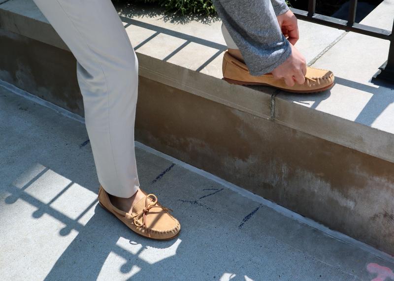 Searching for Handsewn Comfort. Discover the : Minnetonka Moccasins