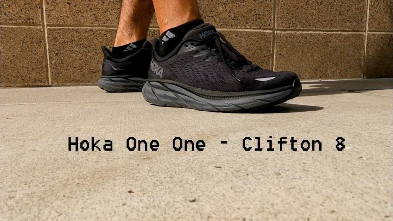 Seeking a Sleek All Black Running Shoe: Discover the Hoka Clifton 8 and Why You