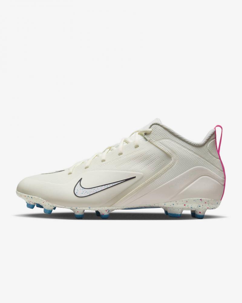 Should You Be Baffled When Picking Lacrosse Cleats for Flat Feet in 2023. Try These White Nike Turf Shoes