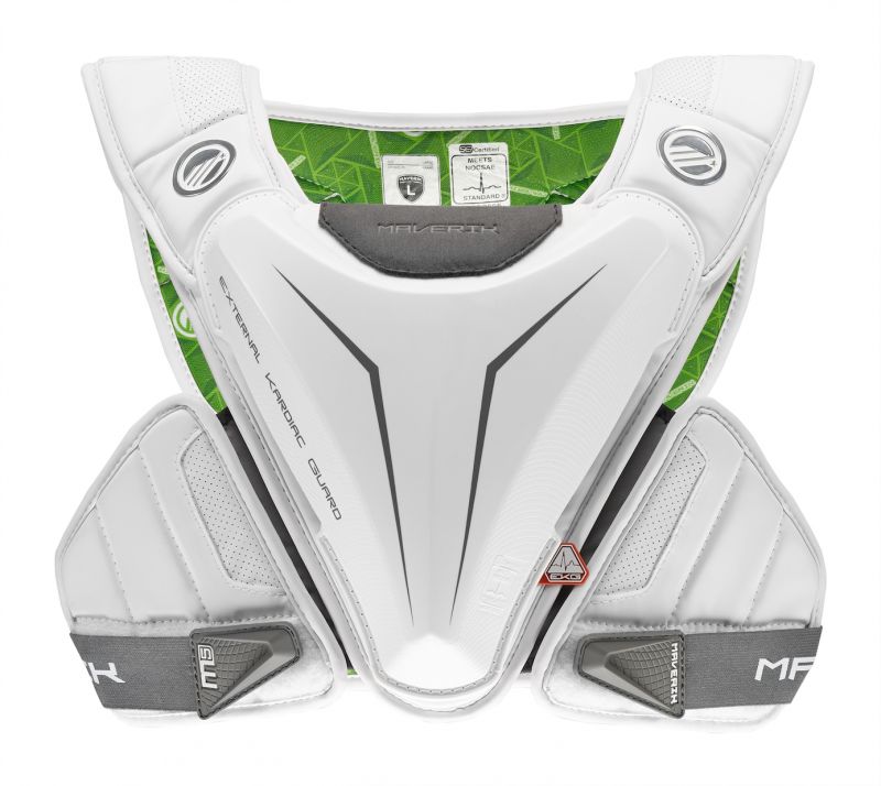 Shoulder up Your Game with Maverik MX EKG Lacrosse Pads