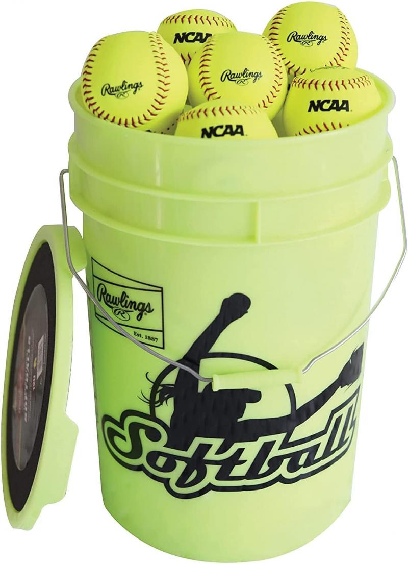Softball Gear Must-Have in 2023: Why Should You Grab This Rawlings Bucket of 12" Fastpitch Softballs