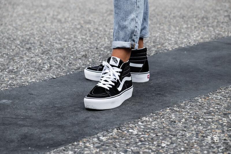 Stand Above The Crowd With These Iconic Shoes: Discover The Timeless Appeal Of Vans Sk8-Hi Platform Sneakers