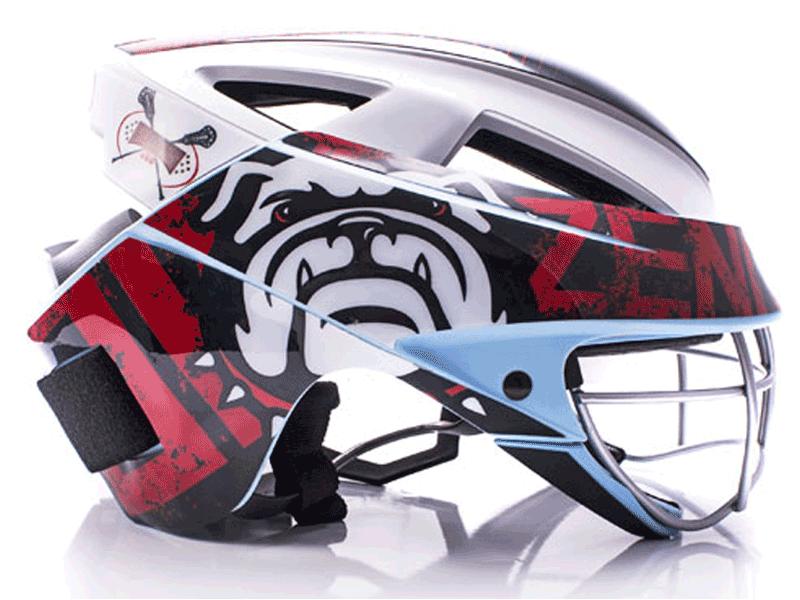 Stand Out on the Field: Enhance Your Lacrosse Helmet with Custom Chrome Decals