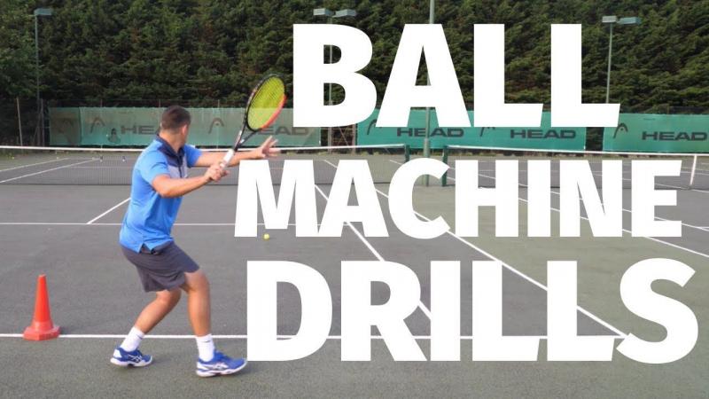 Still Using Old Methods to Pick Up Tennis Balls. A Pitchback Machine Is The Modern Solution