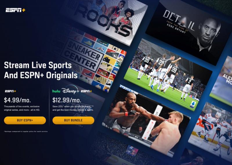 The Best Streaming for Sports Fans: How Does ESPN+ Stack Up Against the Competition