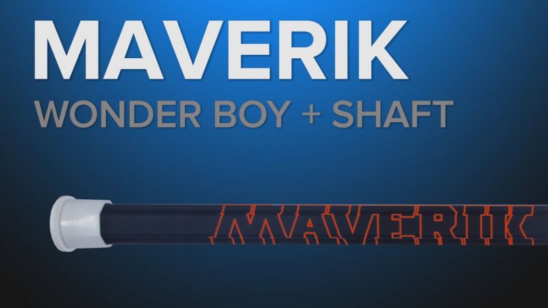 The Maverik Wonderboy Lacrosse Shaft is a Versatile Option for Any Player