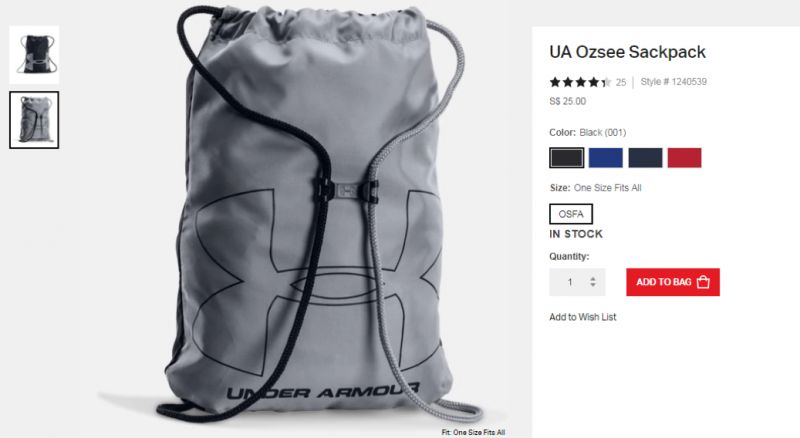 The Ultimate Guide to Under Armour Drawstring Bags Uses Styles and More