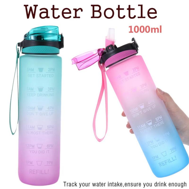 Thirsty During Workouts. Sip From These Ingenious Straw Bottles