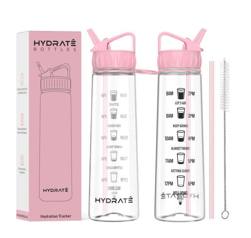 Thirsty for Better Hydration. Unlock the Secret to Staying Hydrated with a Light Pink Water Bottle